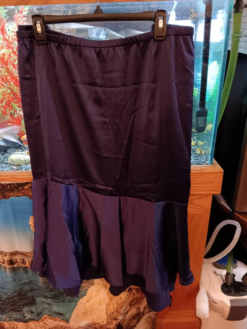 NWOT Jason Wu Asymmetric Purple Flare Women Skirt 3X AWESOME! SEXY!! RARE!